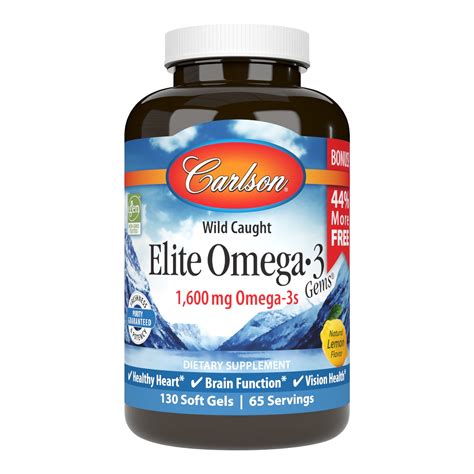 carlson omega 3 gems 1600 mg.